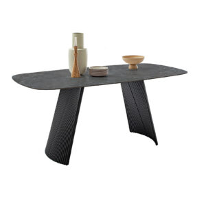 Tobelo-Platte anthrazit marmoriert mit Deko-EB-231_25_grob