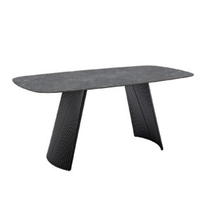 Tobelo-Platte anthrazit marmoriert ohne Deko-EB-230_25_grob