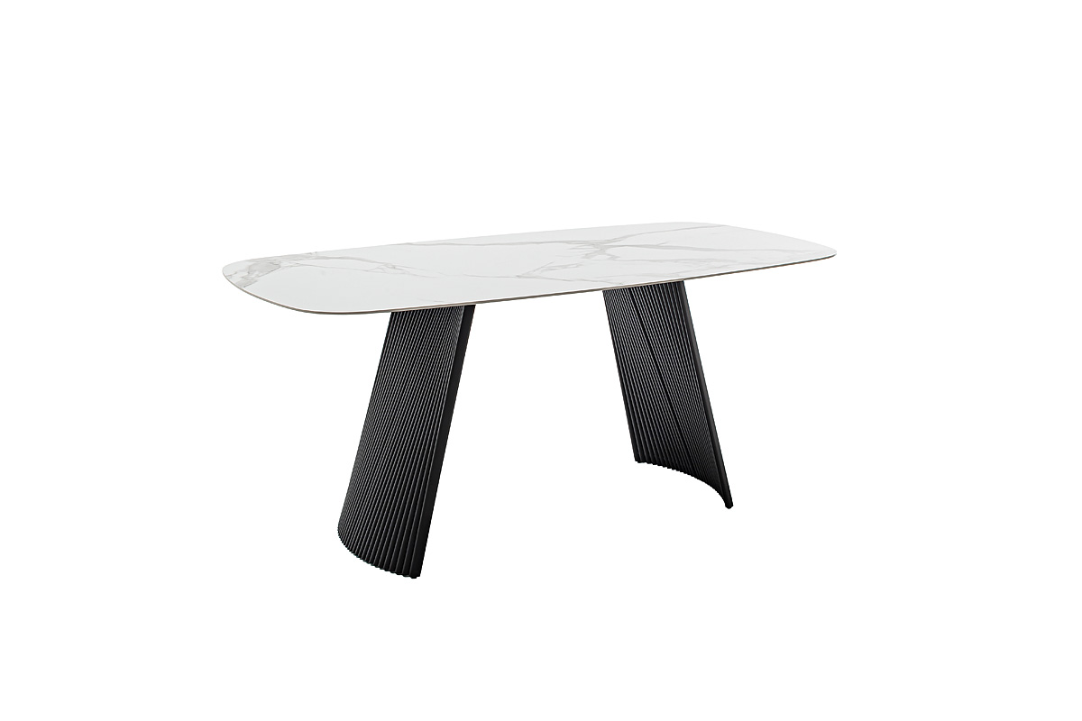 Tobelo-Platte weiß marmoriert ohne Deko-EB-222_25_grob