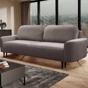 VENA sofa (SIC - Velluto 16 Grey) przykadrowane