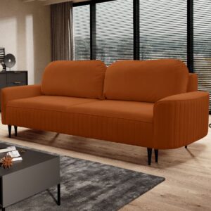 VENA sofa (SIC - Velluto 33 Rust) przykadrowane