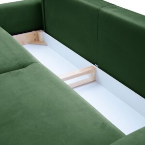 VENA sofa - pojemnik (SIC - Velluto 10 Dark Green)