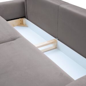 VENA sofa - pojemnik (SIC - Velluto 16 Grey)