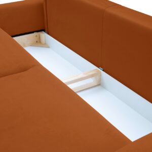 VENA sofa - pojemnik (SIC - Velluto 33 Rust)