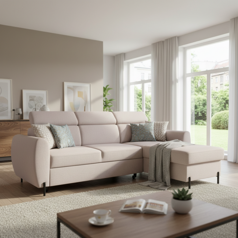 Universaalne nurgadiivanvoodi Nolia