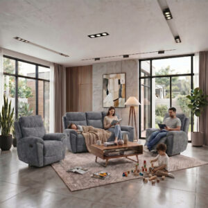 Donna 3+1+1 SP0772A-23 Dark Grey lifestyle