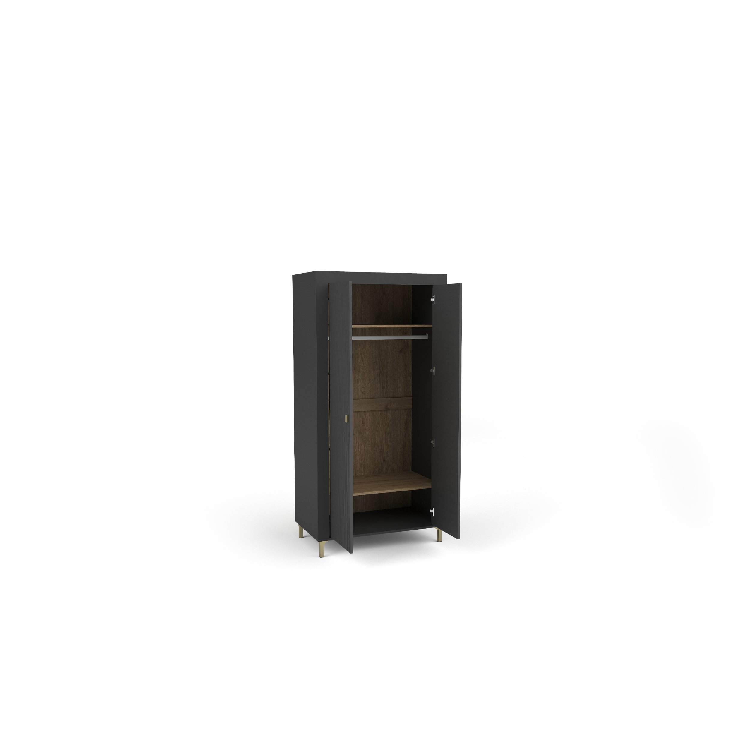 MO1 szafa 2D open black