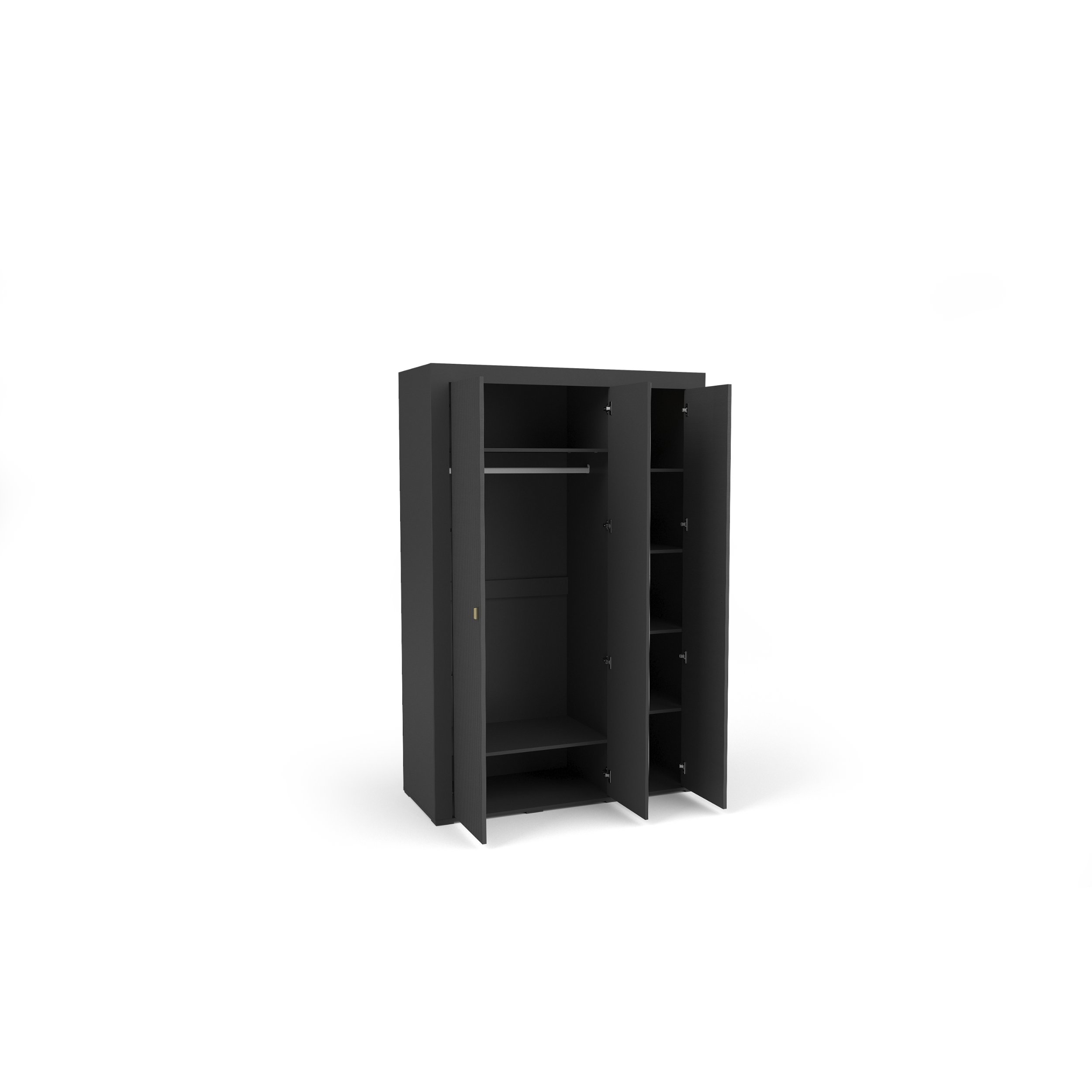 MO2 szafa 3D open black