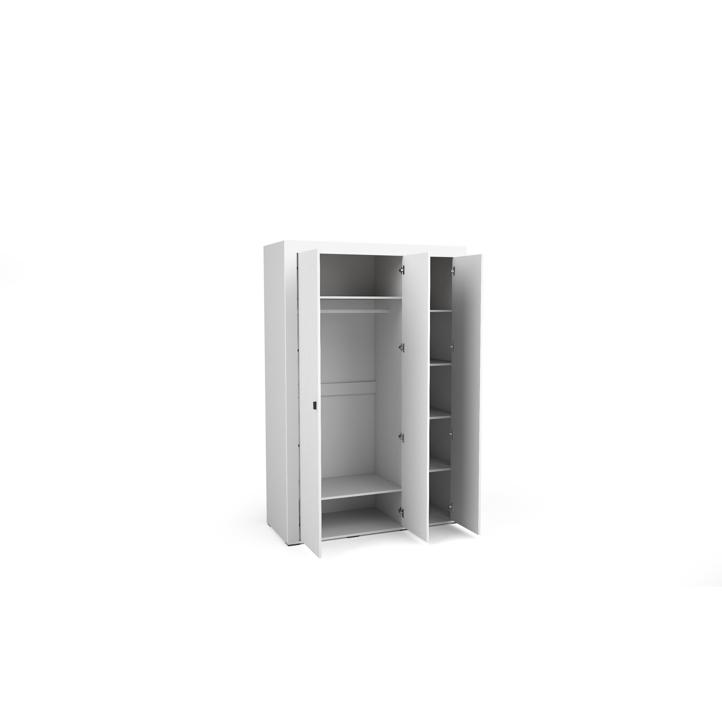 MO2 szafa 3D open white