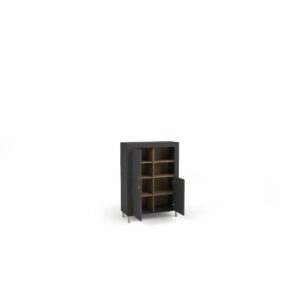 MO5 komoda 3D open black