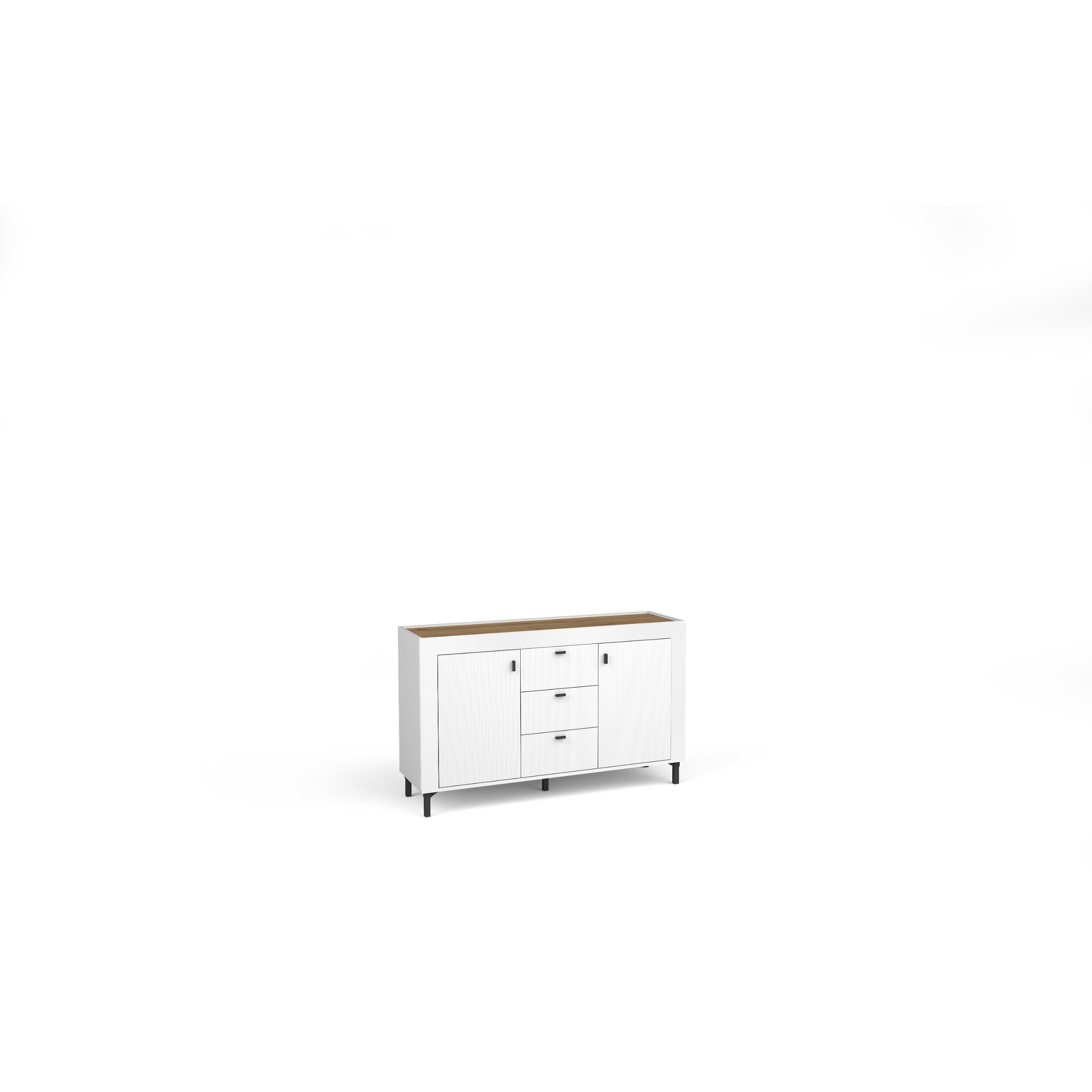 MO6 komoda 2s3d white