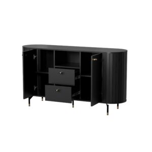 ZA2 Komoda 150 2d2s OTWARTA BLACK