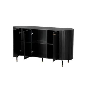 ZA3 Komoda 150 2d1w OTWARTA BLACK