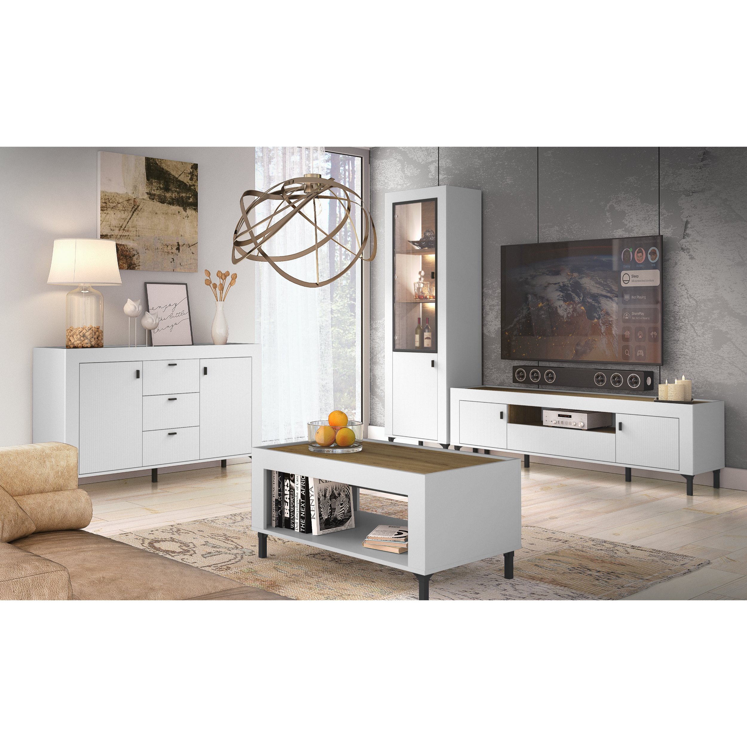 mossa salon rtv white