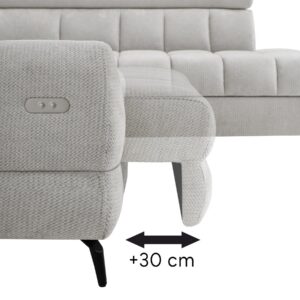Vento narożnik Artico Nata wysuwanie +cm (small)