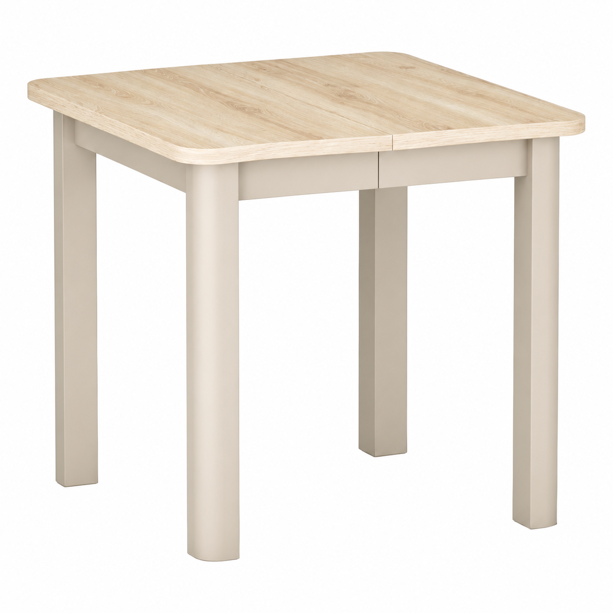 Söögilaud Leontin 80 cm pikkuses valgel taustal