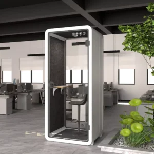 Akustiline telefonikabiin Virela 3D Valge kontoris