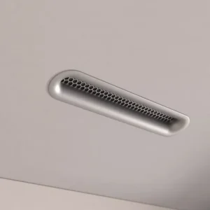 Akustilise töökabiini Lunera Helehall ventilatsiooniava