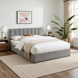 Pesukastiga voodi Elvaria Hall 140 × 200 cm hall voodi avaras magamistoas