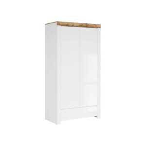 szafa-dwudrzwiowa-holten-106-cm-z-szuflada-bialy-polysk-dab-wotan-xlargea (1)