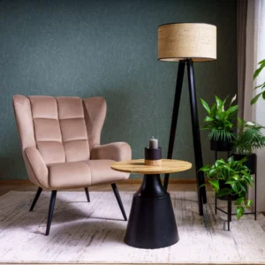 Tugitool Aveline Beež professionaalses lounge-alas