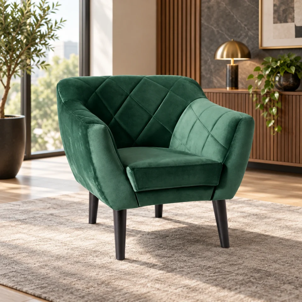 Tugitool Norvella Roheline Wenge