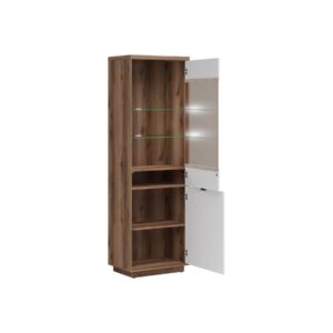 witryna-forn-64-cm-z-2-drzwiami-dab-delano-ciemny-bialy-polysk-xlargeb (3)