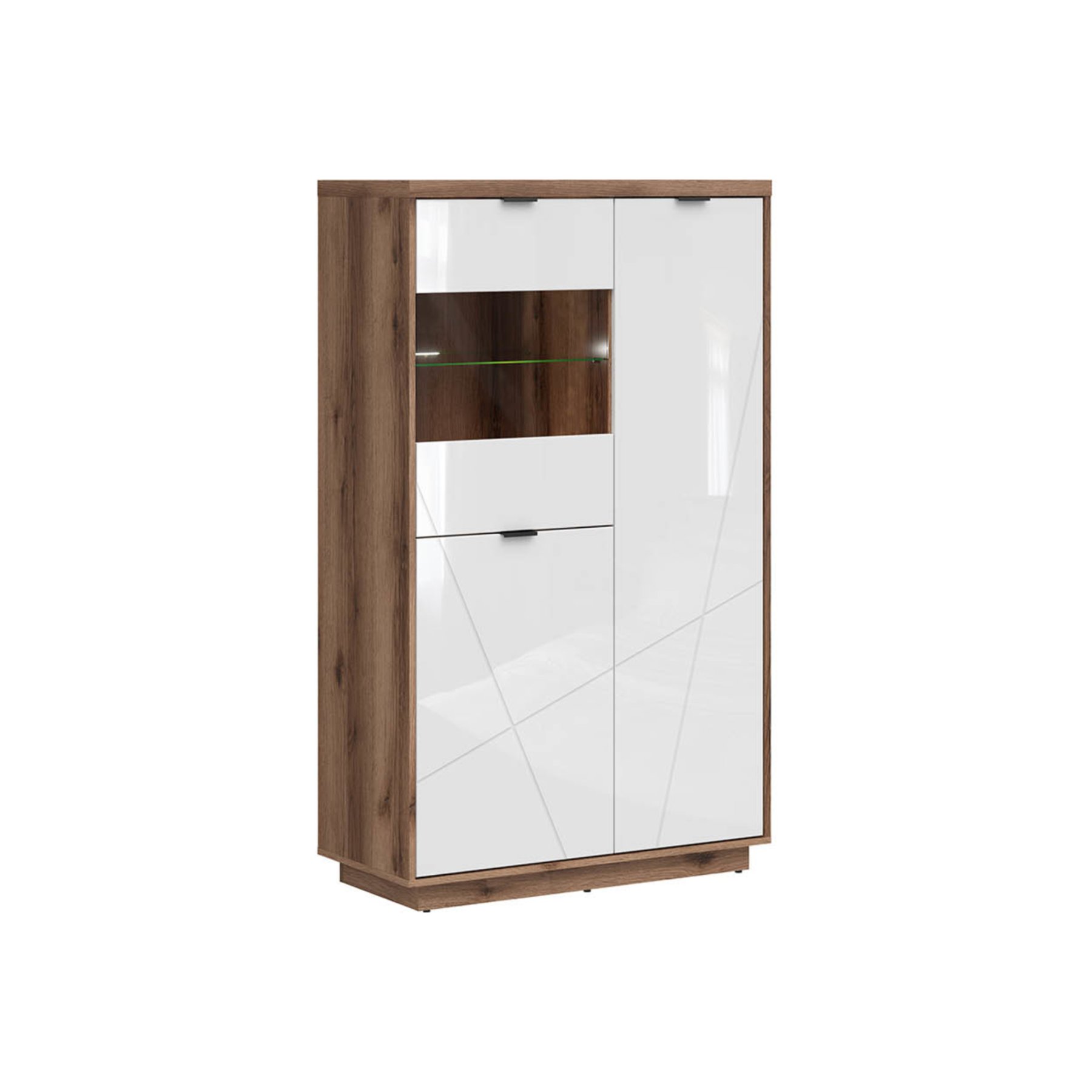 witryna-forn-94-cm-z-3-drzwiami-dab-delano-ciemny-bialy-polysk-xlargeb (1)