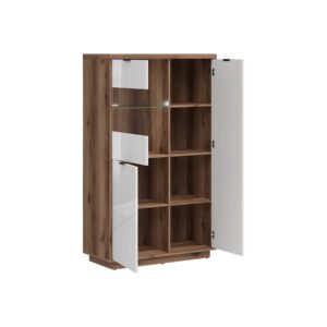 witryna-forn-94-cm-z-3-drzwiami-dab-delano-ciemny-bialy-polysk-xlargeb (4)