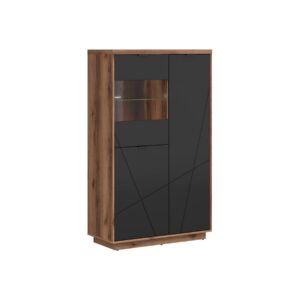 witryna-forn-94-cm-z-3-drzwiami-dab-delano-ciemny-czarny-mat-xlargeb (1)